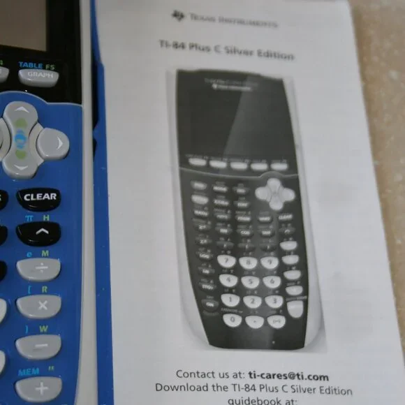 Texas Instruments TI-84 Plus C Silver Edition Graphing Calculator - Picture 11 of 15